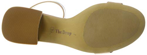 The Drop Lyon Sandalias de tacón ancho con tira, maquillaje, 8 (US) 38.5 (EU)