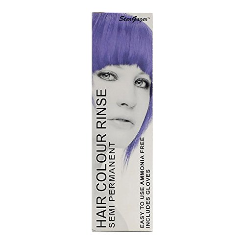 TINTE COLOR FANTASIA STARGAZER SIN AMONIACO PROFESIONAL COLOR PURPLE 70ML + INCLUYE GUANTES