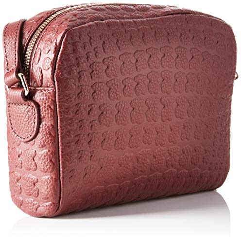 Tous Sherton, Bolso bandolera para Mujer, Rojo (Vino 895900212), 19x14x2 cm (W x H x L)