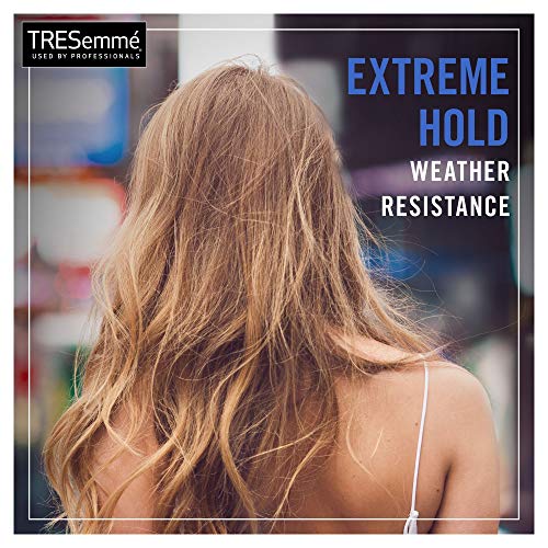 Tresemme Freeze Hold 24 horas Frizz Control Hairspray para aspecto profesional 400 ml, paquete de 6