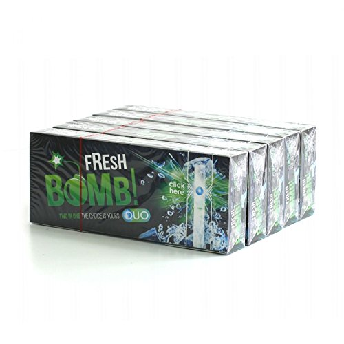 TUBOS FRESH BOMB! CON CAPSULA SABOR MENTA (1X5) 500 TUBOS