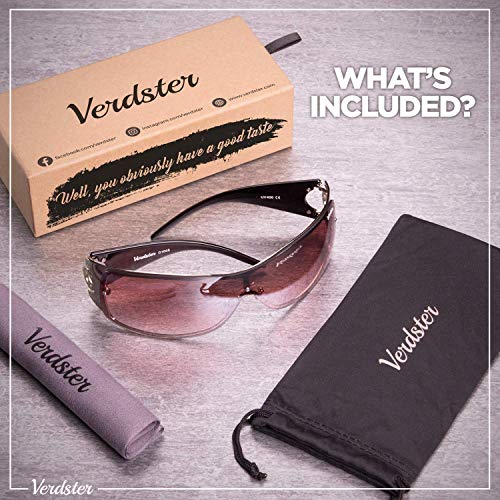 Verdster Gafas de Sol para Mujer Cosmo – Gafas de Sol Grandes para Mujer de Visera con Escudo - Montura Grandes Envolvente con Protección UV