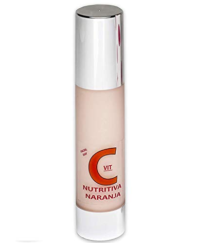 Vitamina C Crema 50ml ZERO PARABENOS . Antiedad y Antiarrugas. Regalo Vial Vitaminas.