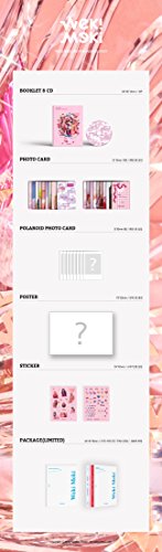 WEKI MEKI - [Lucky] 2nd Mini Album 3 Ver SET CD+Booklet+Polaroid+Card K-POP Sealed