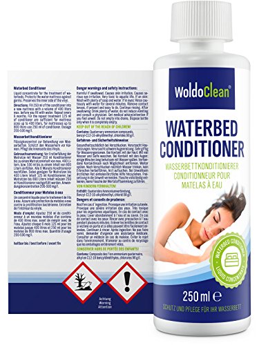 WoldoClean - Acondicionador para camas de agua, Líquido., 4x 250ml