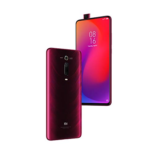 Xiaomi Mi 9T Pro – Smartphone con Pantalla AMOLED Full-Screen de 6,39" (Qualcomm SD 855, Selfie Pop-up, Triple Cámara de 13 + 48 + 8 MP, 4000 mAh, con NFC, 6+64 GB), Rojo Llama [Versión española]