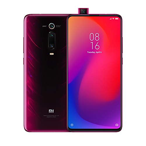 Xiaomi Mi 9T Pro – Smartphone con Pantalla AMOLED Full-Screen de 6,39" (Qualcomm SD 855, Selfie Pop-up, Triple Cámara de 13 + 48 + 8 MP, 4000 mAh, con NFC, 6+64 GB), Rojo Llama [Versión española]