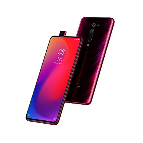 Xiaomi Mi 9T Pro – Smartphone con Pantalla AMOLED Full-Screen de 6,39" (Qualcomm SD 855, Selfie Pop-up, Triple Cámara de 13 + 48 + 8 MP, 4000 mAh, con NFC, 6+64 GB), Rojo Llama [Versión española]