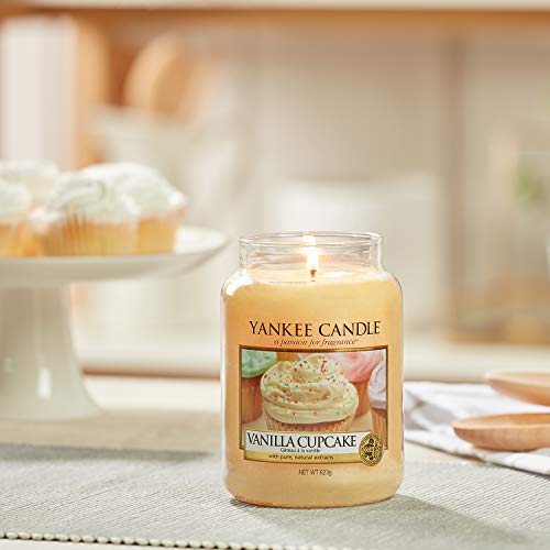 Yankee Candle vela en tarro grande, Pastel de vainilla