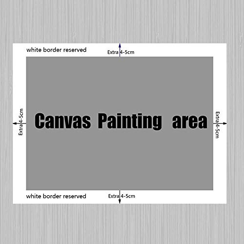 YHZSML Pinturas sobre Lienzo Impresión de Acuarela Abstracta Cuadros de Pared para Cuadros de Sala de Estar Carteles e Impresiones Decorativos para el hogar 60x90cm