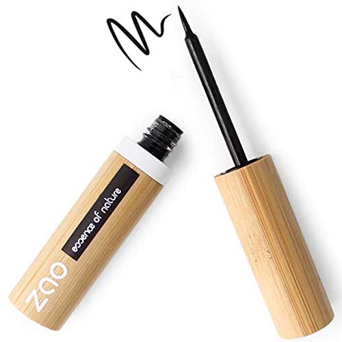 Zao Eyeliner Pincel 070 negro Intense recargable Bio Vegan 100% natural