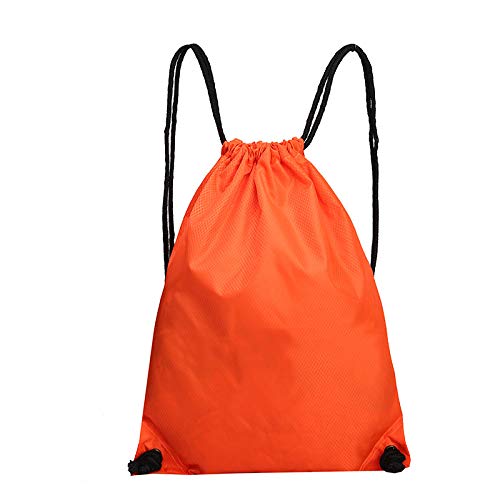 Zipvb Prácticas Bolsas de Compras Bolso con cordón Deportivo al Aire Libre Bolso de Viaje de Gran Capacidad Mochila Casual con Bolsillo de viga