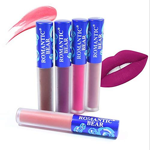 1 UNID Lápiz Labial Mate Barra de Labios Color Sensational Vivid Matte brillo de labios mate Sexy líquido Lipstick impermeable larga duración hidratante labios(BEET IT)