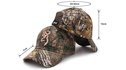 2020 Nueva Gorra de béisbol de Camuflaje Gorras de Pesca Hombres Sombreros de Camuflaje al Aire Libre Sombreros de   Sombrero -Camo-KBMO1