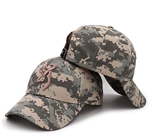 2020 Nueva Gorra de béisbol de Camuflaje Gorras de Pesca Hombres Sombreros de Camuflaje al Aire Libre Sombreros de   Sombrero -Camo-KBMO1