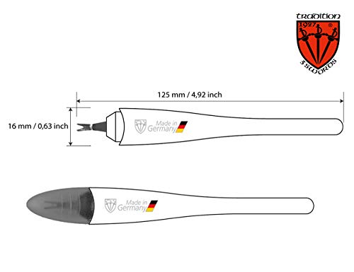 3 Swords Germany - CORTACUTÍCULAS de calidad de marca manicura pedicura aseo para el cuidado - Made in Solingen/Germany (7568)