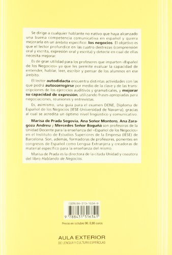 36 actividades para mejorar el español de los negocios (Aula exterior de lengua y culturas españolas)