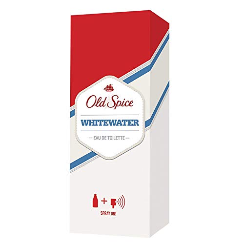 3x Old Spice Whitewater Eau de Toilette Spray On! cada 100ml para hombres