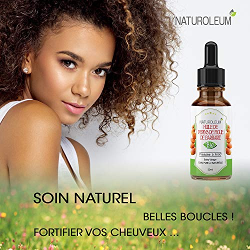 ACEITE DE SEMILLAS DE HIGO CHUMBO ORGÁNICO, Puro y natural, prensado en frío - extra virgen - cuidado nutritivo de la piel, la cara y el cabello. Vegan 30 ml