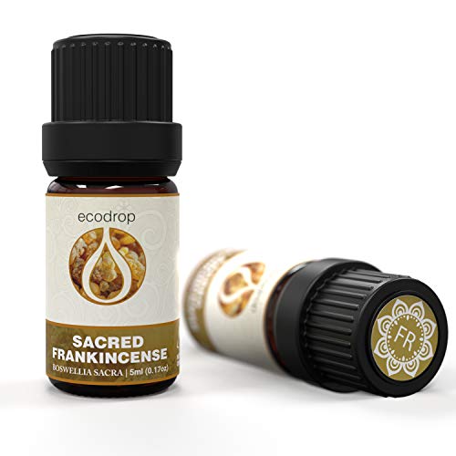 Aceite esencial de incienso omaní 100% puro de grado terapéutico para aromaterapia, masajes, difusores y para diluir en el baño, 5 ml (Boswellia sacra)