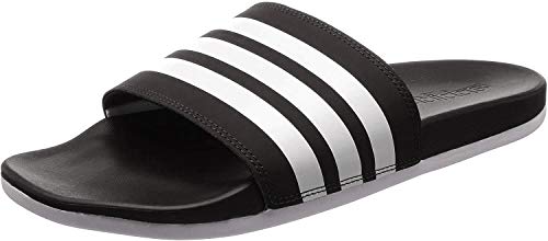 Adidas Adilette Comfort, Zapatos de Playa y Piscina para Hombre, Negro (Core Black/Footwear White/Core Black 0), 42 EU