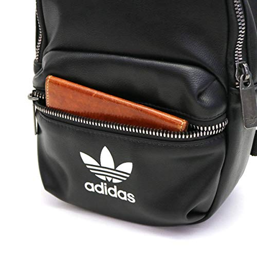 adidas BP Mini PU Mochilla de Deporte, Mujer, Black, NS