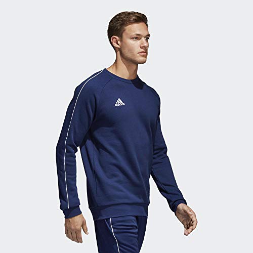 Adidas CORE18 SW Top Sudadera, Hombre, Azul (Azul/Blanco), L