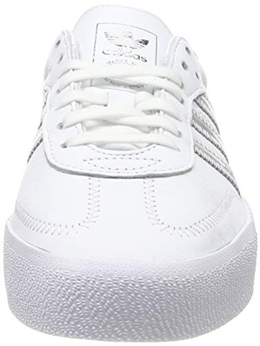 Adidas Sambarose, Zapatillas Clasicas para Mujer, Multicolor (FTWR White/Silver Met./Core Black Ee9017), 40 EU