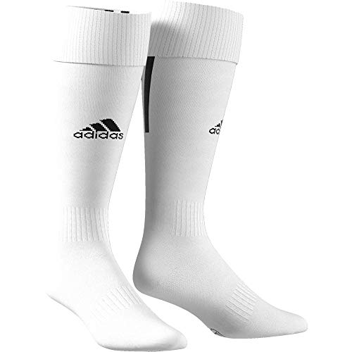 adidas Santos Sock 18 Calcetines, Unisex Adulto, White/Black, 4042