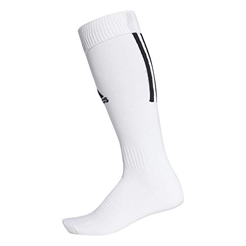 adidas Santos Sock 18 Calcetines, Unisex Adulto, White/Black, 4042