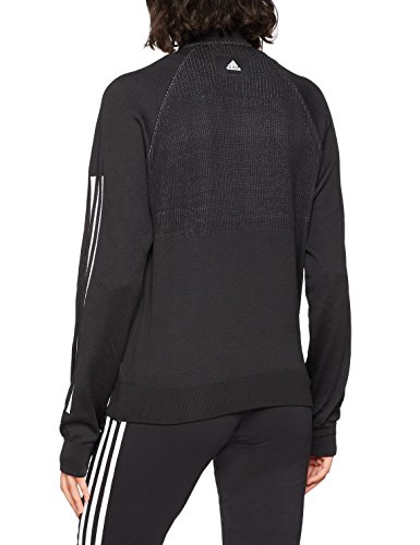 adidas W ID Kn Bom Jk Chaqueta, Negro, M para Mujer