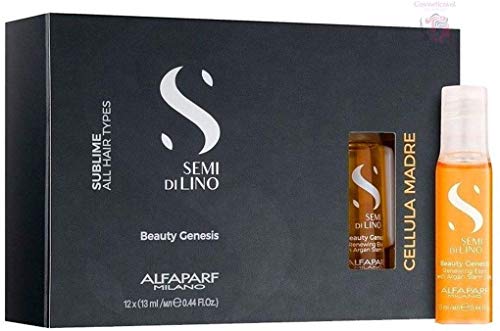 Alfaparf Semi di lino Cellula madre Beauty genesis 12x13ml - elixir renovador