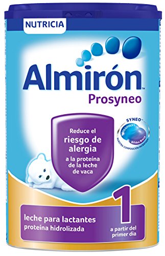 Almirón Prosyneo 1 Leche de Inicio en Polvo a Partir del Primer Día - Paquete de 6 x 800 gr - Total: 4.8 kg