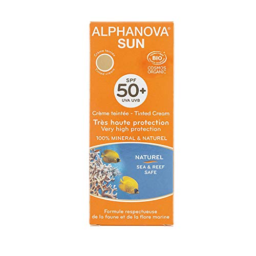 ALPHANOVA - PROTECTOR SOLAR FACIAL SPF 50+ COLOR 50gr.- ALPHANOVA SUN - SPF50+C