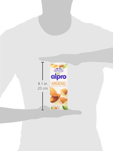 Alpro Central Lechera Asturiana Bebida de Almendra - Paquete de 8 x 1000 ml - Total: 8000 ml