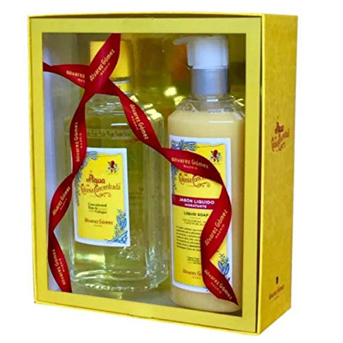 Alvarez Gómez - Estuche de Navidad Clásico para Regalo - Agua Colonia Concentrada (300ml) + Jabón líquido (300ml)