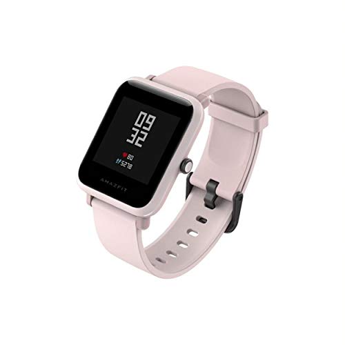 Amazfit Bip S Smartwatch 5ATM GPS GLONASS -Reloj inteligente con bluetooth y conectividad con Android e iOS - Version Global (Rosa)