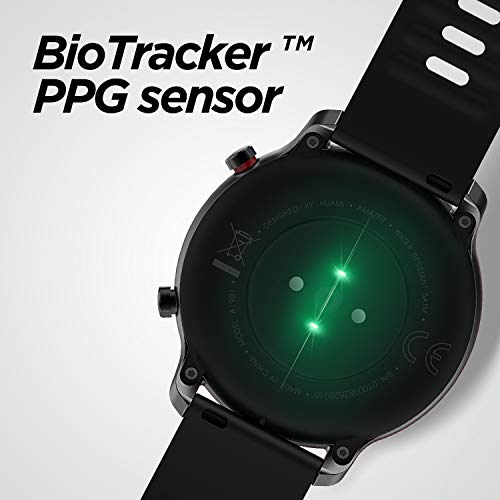 Amazfit GTR 47mm Reloj inteligente Smartwatch Deportivo AMOLED de 1.39", GPS + GLONASS, Frecuencia cardíaca Continua de 24 Horas, Larga duración de batería, 12 Deportes Diferentes, Marrón - Aluminio