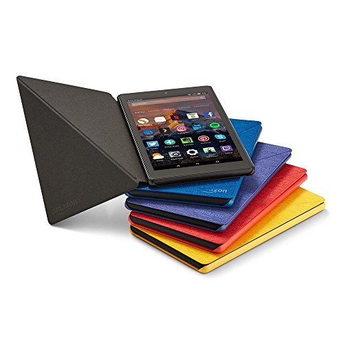 Amazon - Funda para Fire HD 8 (tablet de 8 pulgadas, 7ª y 8ª generación, modelos de 2017 y 2018), Rojo