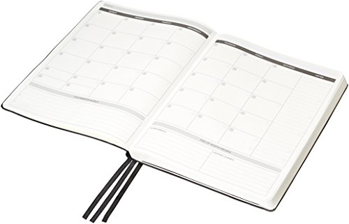 AmazonBasics - Agenda y diario, 21.6 x 28 cm, tapa blanda