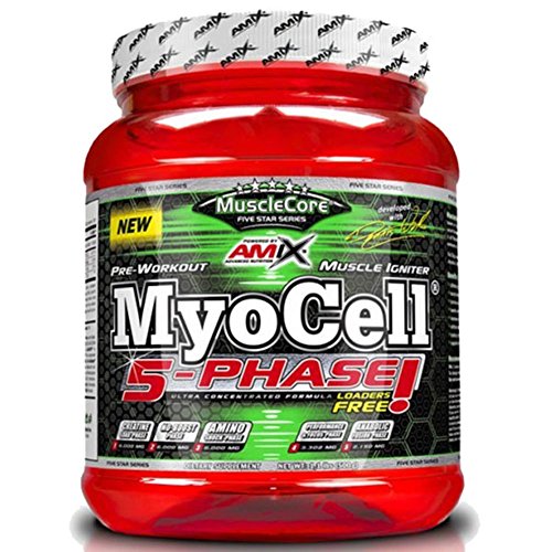 Amix MuscleCore MyoCELL 5 Phase 500 gr frutas sabor creatinas