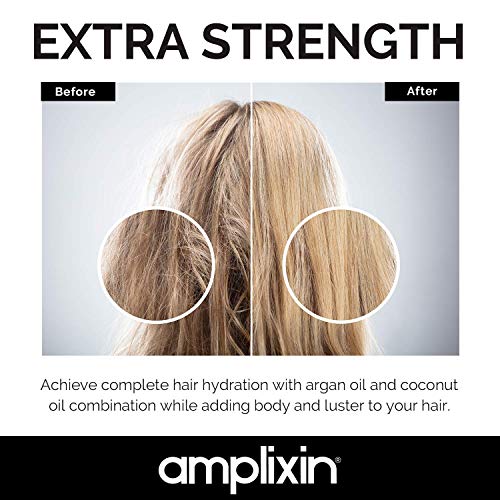 Amplixin Mascarilla Hidratante para el Cabello - Acondicionador profundo Tratamiento para el Cabello con Aceite de Coco y Argán - Acondicionador Reparador del Cabello