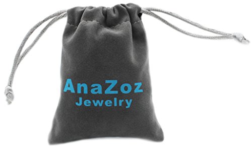 AnazoZ Joyería de Moda 1 Par Gemelos de Hombre Acero Inoxidable Forma Cuadrada Color Rosa Gemelos Para Hombre