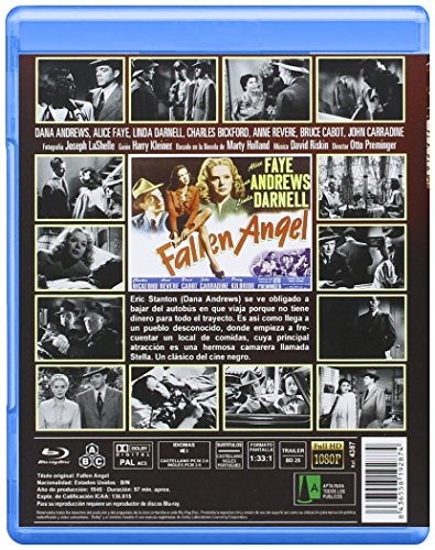 ¿Ángel o Diablo?  1945 BD Fallen Angel [Blu-ray]