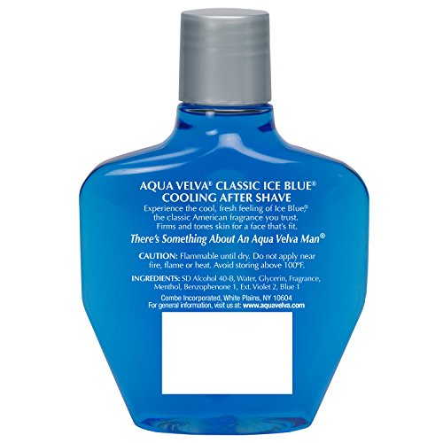 Aqua Velva After Shave, Classic Ice Blue, 3.5 Ounce by Combe Inc.