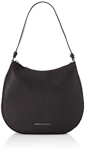 Armani Exchange - Bolso para mujer (28 x 8 x 31,5 cm), color Negro, talla 28x8x31.5 cm (B x H x T)