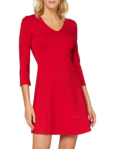 Armani Exchange Dress Vestido Informal de Negocios, Regaliz Rojo, M para Mujer