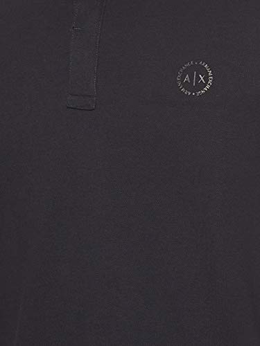 Armani Exchange Elegance Polo, Azul (Navy 1510), X-Small para Hombre