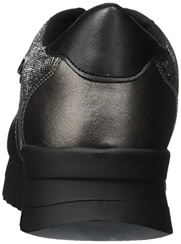 Armani Jeans Sneaker Runner, Zapatillas para Mujer, Negro (Nero 00020), 41 EU