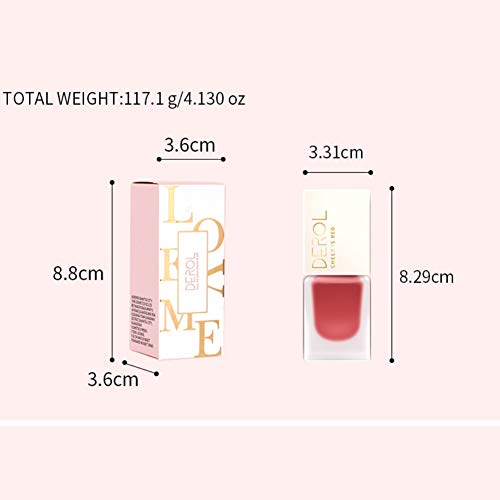 ARTIFUN Liquid Blushes Long-lasting Brighten Waterproof Easy To Color Liquid Blusher Cheek Makeup